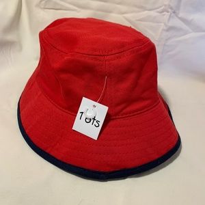 NEW JHATS Child Youth Red Navarre Beach sun summer hat size 52 cm Toddler Brand